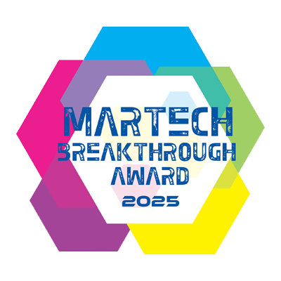 Martech Breakthrough Awards Winner 2025